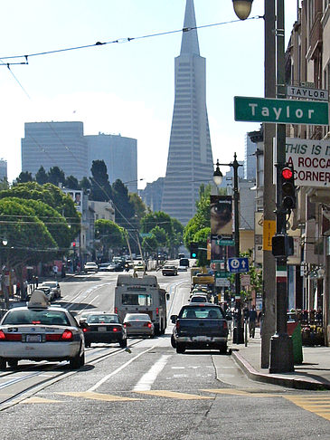 Straßen von San Francisco Foto 