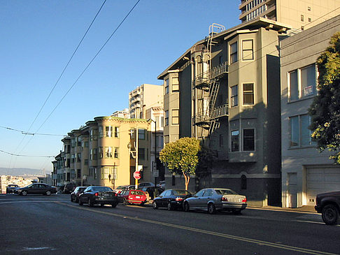 Straßen von San Francisco Foto 