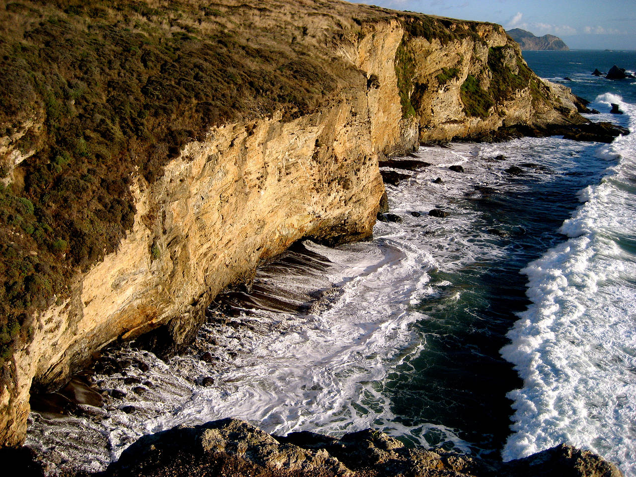 Point Reyes Ansicht Sehenswürdigkeit  Blick über das Meer vor dem Sonnenuntergang