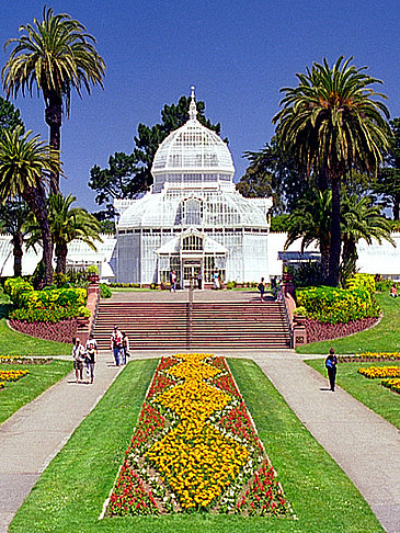 Conservatory of Flowers Bildansicht Sehenswürdigkeit  