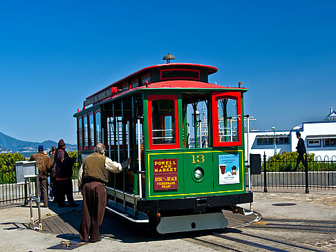 Fotos Cable Car turnaround | San Francisco